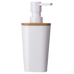 5five Accesorios De Lavabo>Dispensador De Jabón Liq.C/Tapa De Bambú
