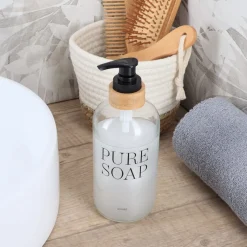 Accesorios De Lavabo>Dispensador Jabón Liquido Pure Soap 500ML