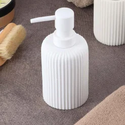 Accesorios De Lavabo>Dispensador Para Jabón Líquido Blanco