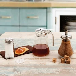 Cajas Y Frascos>Dosificador P/Miel De Vidrio 335Ml