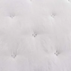 Edredones Y Colchas>Edredón AMALFI gris con encaje 250x260cm