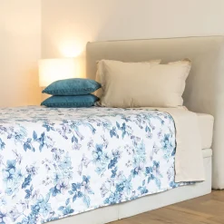 Edredones Y Colchas>Edredón flores ALBA 250x270cm