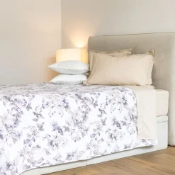 Edredones Y Colchas>Edredón flores ALBA 250x270cm