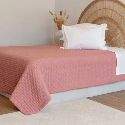 Edredones Y Colchas>Edredón STOCKHOLM salmón 220x240cm