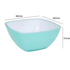 5five Cuencos, Fuentes Y Ensaladeras>Ensaladera cuadrada azul claro 25cm