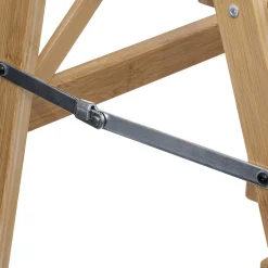 Bancos Y Escaleras>Escalera Con 3 Peldaños De Bambú