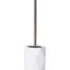 Soportes Papel Higiénico Y Portarrollos>Escobilla De Baño De Metal Blanca