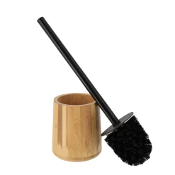 Soportes Papel Higiénico Y Portarrollos>Escobilla De Baño Redonda De Bambú