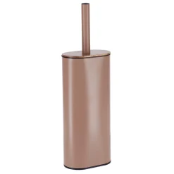 Soportes Papel Higiénico Y Portarrollos>Escobillero metálico gris pardo