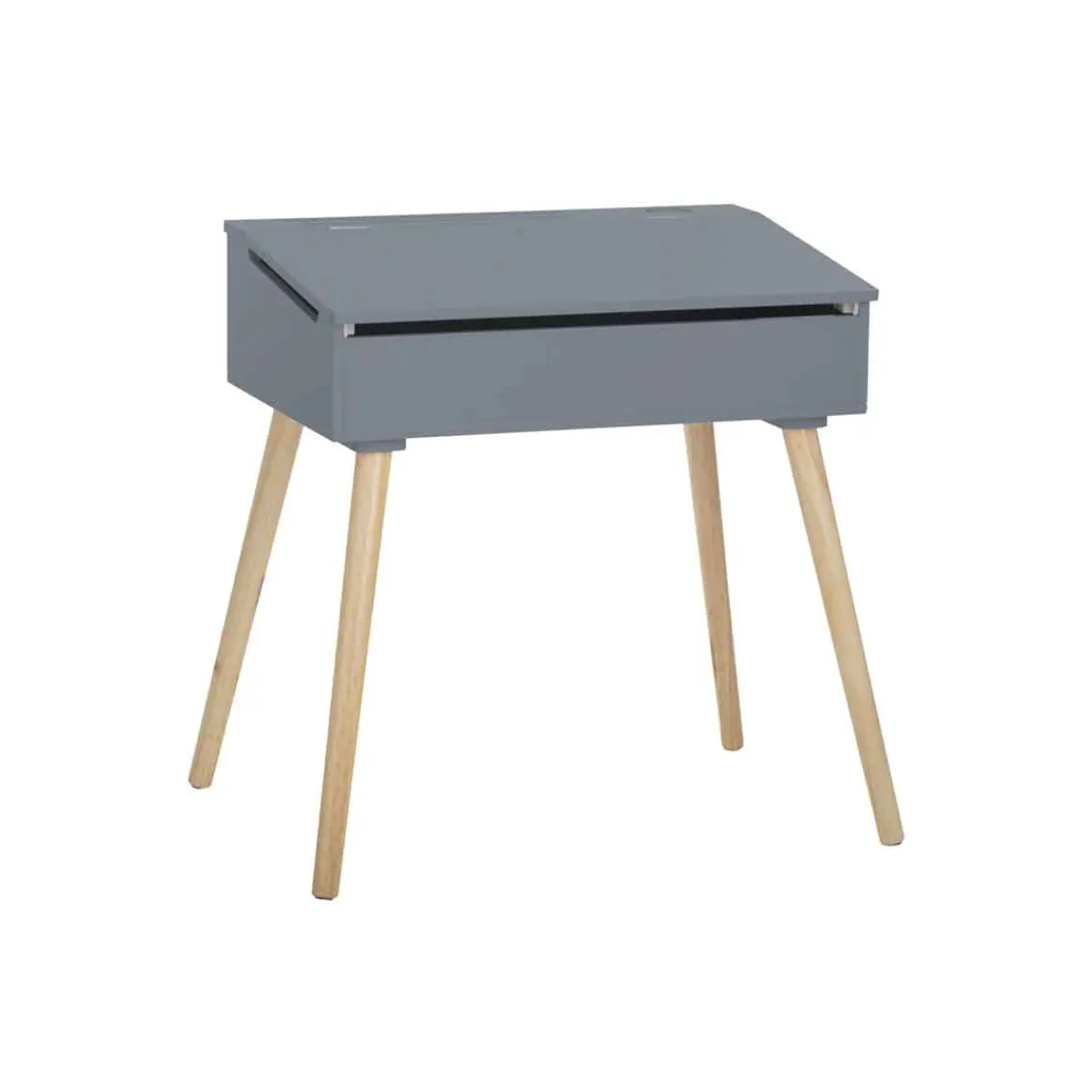 Niños atmosphera4kids Mobiliario>Escritorio Gris Con Almacenaje