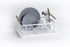 5five Encimera Y Lavavajillas>Escurreplatos Metálico Modern Blanco