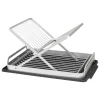 5five Encimera Y Lavavajillas>Escurreplatos plegable gris de aluminio