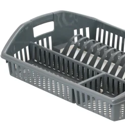 Encimera Y Lavavajillas>Escurreplatos Plástico Europa Gris