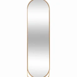 atmosphera Estilo Contemporaneo>Espejo De Metal Dorado 160x43.5Cm