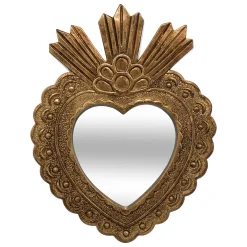 atmosphera Espejos|Estilo Rústico>Espejo De Pared Alison Dorado