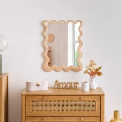 atmosphera Espejos>Espejo de pared beige 62cm