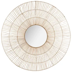 atmosphera Espejos>Espejo De Pared Caravane Beige 110Cm