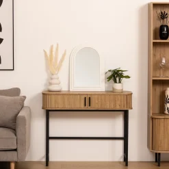 atmosphera Espejos>Espejo De Pared Emily Blanco 55cm