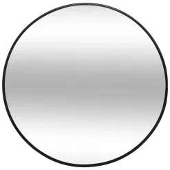 atmosphera Espejos>Espejo De Pared Redondo Alice Negro 38cm