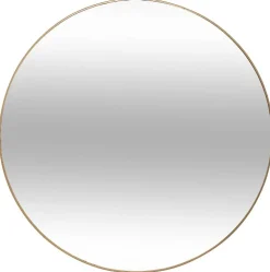 atmosphera Espejos>Espejo De Pared Redondo Alice Dorado