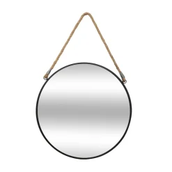 atmosphera Espejos>Espejo de pared redondo metal 38Cm