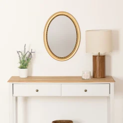 atmosphera Espejos>Espejo De Pared Victoria Dorado 53cm