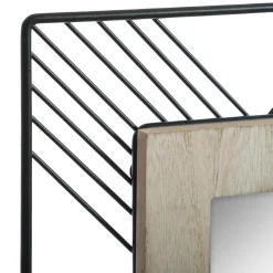 atmosphera Espejos>Espejo Decorativo Joe Madera/Metal 45Cm