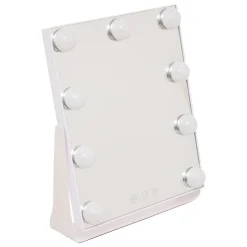 5five Espejos>Espejo wc blanco con luz led 32cm