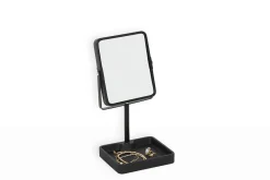 5five Espejos>Espejo wc negro de poliresina 30cm