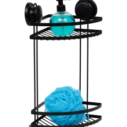 Accesorios De Baño>Estante De Esquina P/Ducha C/2Niveles