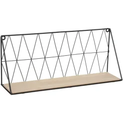 atmosphera Estantes Y Cómodas|Estilo Industrial>Estante De Pared De Metal 20x12.5x47.9Cm