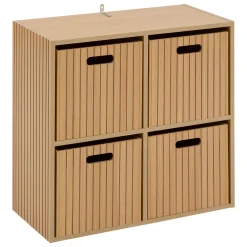 5five Armarios, Estantes Y Estanterías.>Estante MIX TASSO de mdf con 4 baldas