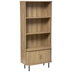 atmosphera Estantes Y Cómodas|Estilo Contemporaneo>Estantería Colva Beige De MDF 179.5cm