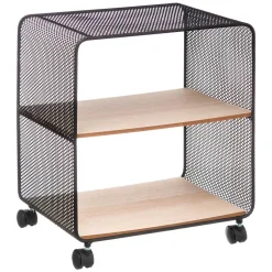 5five Estantes Y Cómodas>Estantería Con 2 Baldas Y Ruedas