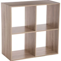 5five Módulo De Mezcla>Estantería de roble con 4 cubos MIXMODUL