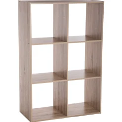 5five Módulo De Mezcla>Estantería de roble con 6 cubos MIXMODUL