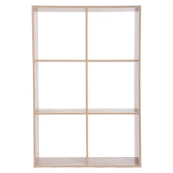 5five Módulo De Mezcla>Estantería de roble con 6 cubos MIXMODUL