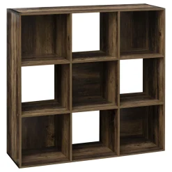 5five Módulo De Mezcla>Estantería marrón oscuro con 9 cubos MIXMODUL