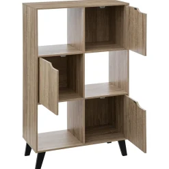 Armarios, Estantes Y Estanterías.>Estantería Mix Natural Con 6 Módulos