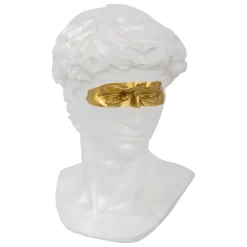 atmosphera Accesorios|Estilo Contemporaneo>Estatua cabeza de hombre con ojos dorados David