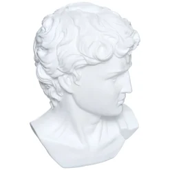 atmosphera Accesorios|Estilo Rústico>Estatua Cabeza De Hombre David 26Cm