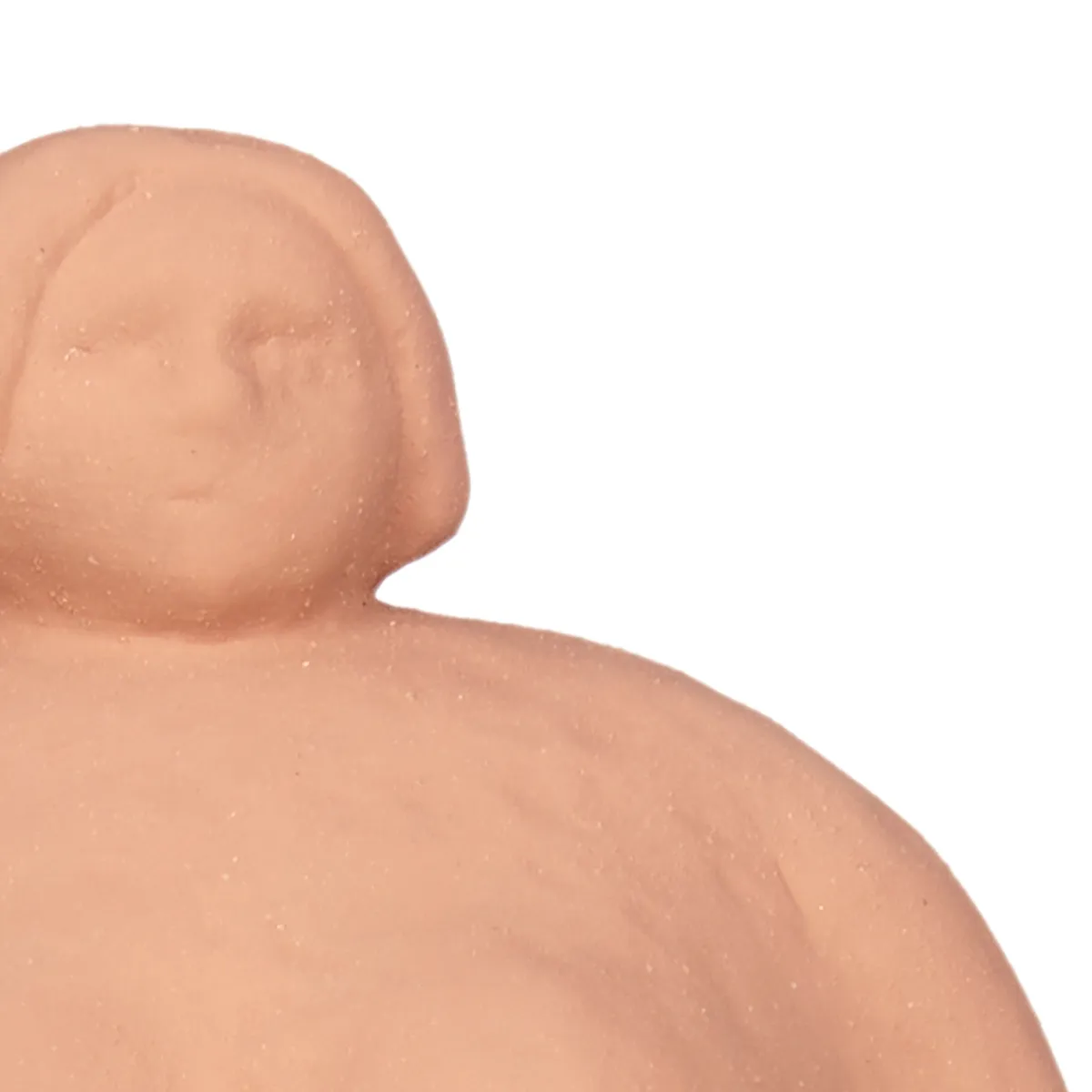 Accesorios>Estatua color ladrillo forma de mujer de cerámica