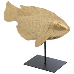 atmosphera Accesorios>Estatua en forma de pez OCÉANE de resina 25cm