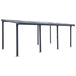 hespéride Pérgolas>Extensión pérgola ENOLIE graphite de aluminio