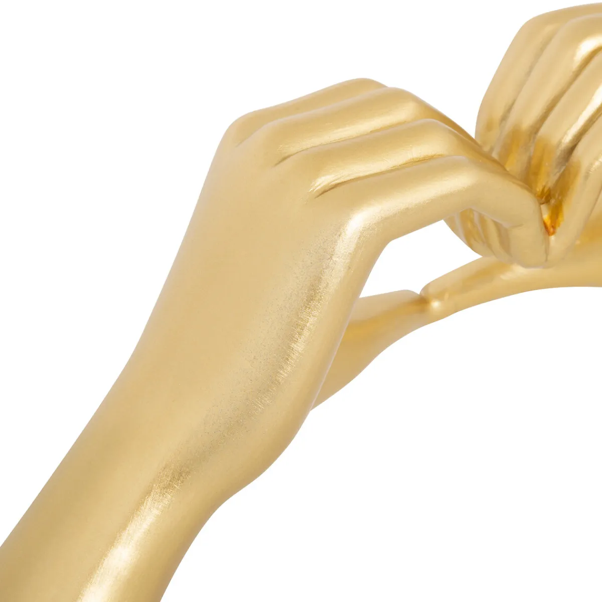 atmosphera Accesorios|Estilo Contemporaneo>Figura Mano Corazón Dorada Amy