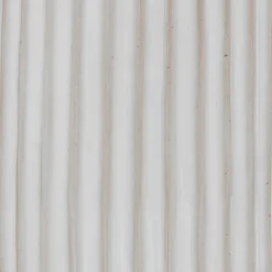 atmosphera Jarrones Y Vasos>Florero Cerámica Blanco 12.8x28Cm