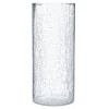 atmosphera Jarrones Y Vasos|Estilo Rústico>Florero Vidrio Craquelado 13x30Cm