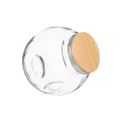 Cajas Y Frascos>Frasco De Vidrio C/Tapa Hermética 0.65L