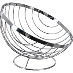 secret d'gourmet Fruteros>Frutero Descentrado Metálico 26.5Cm