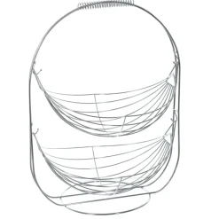 secret d'gourmet Fruteros>Frutero Metálico Con 2 Niveles